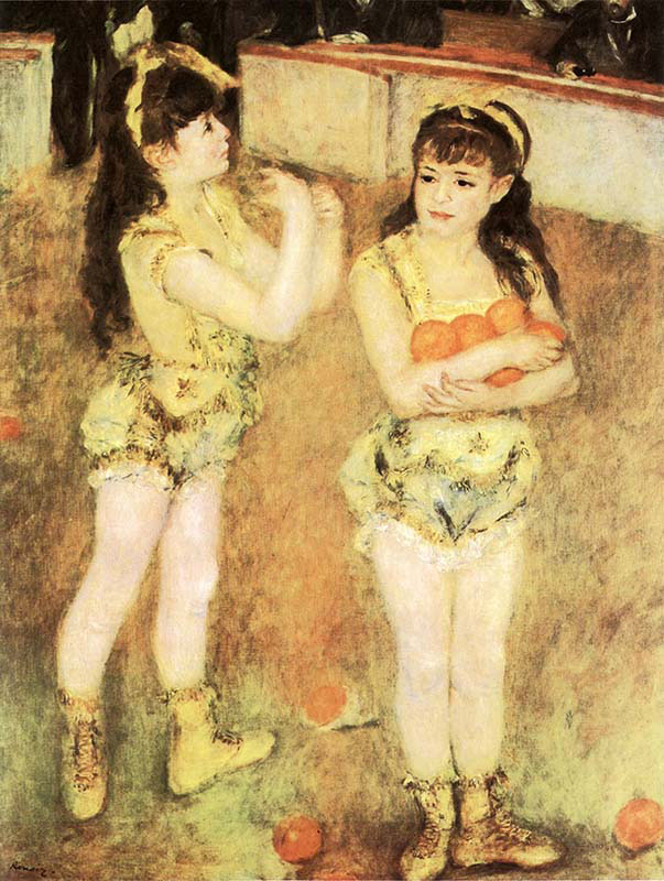 Two Little Circus Girls